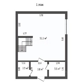 Продается 2-этажный дом, 82,6 м²