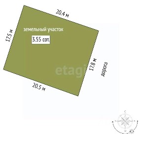 Продается 1-этажный дом, 20 м²