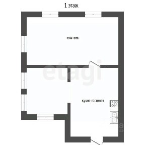 Продается 2-этажный дом, 30 м²