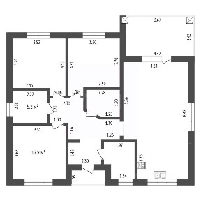Продается 1-этажный дом, 121 м²