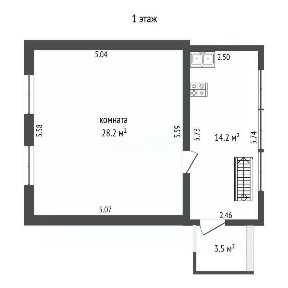 Продается 2-этажный дом, 71,9 м²