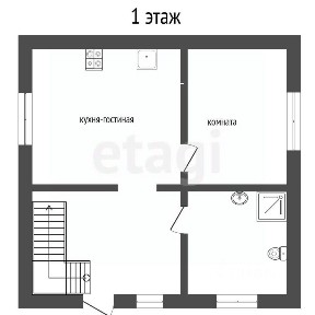 Продается 2-этажный дом, 78 м²
