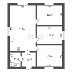 Продается 2-этажный дом, 170 м²