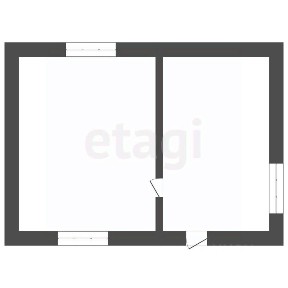 Продается 1-этажный дом, 16 м²