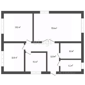 Продается 1-этажный дом, 102 м²