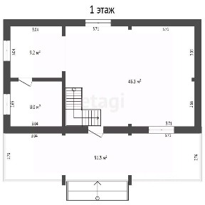 Продается 2-этажный дом, 147,4 м²