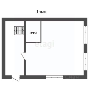 Продается 1-этажный дом, 65 м²