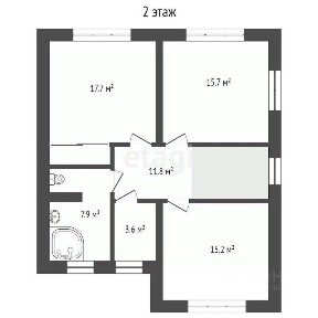 Продается 2-этажный дом, 150 м²