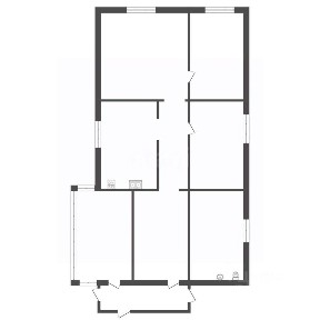 Продается 1-этажный дом, 51,4 м²