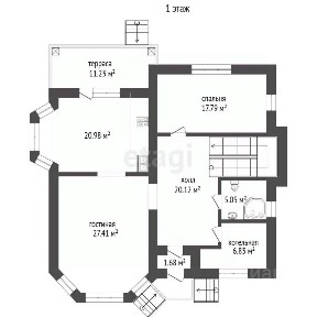 Продается 2-этажный дом, 178 м²