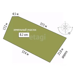 Продается 2-этажный дом, 128 м²