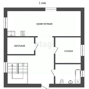 Продается 2-этажный дом, 108 м²