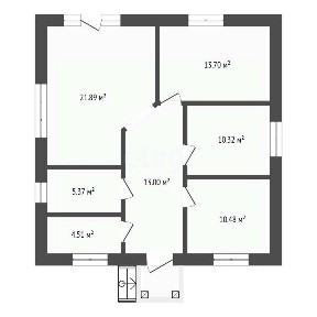 Продается 1-этажный дом, 85 м²