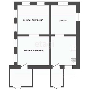 Продается 1-этажный дом, 56,6 м²