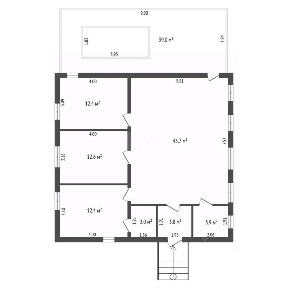 Продается 1-этажный дом, 130 м²