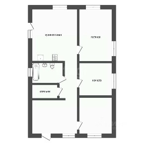 Продается 1-этажный дом, 120 м²