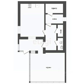 Продается 1-этажный дом, 63,4 м²