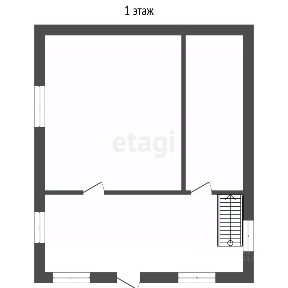 Продается 2-этажный дом, 60 м²