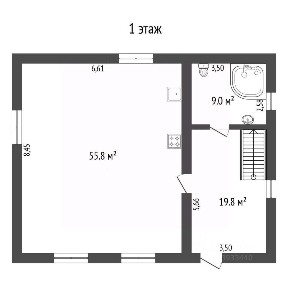 Продается 2-этажный дом, 176,3 м²