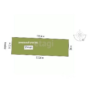 Продается участок, 37,43 сот.