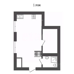 Продается 2-этажный дом, 52 м²