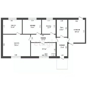 Продается 2-этажный дом, 94,9 м²