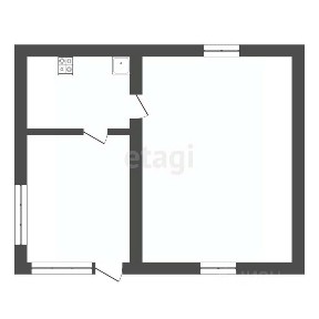 Продается 1-этажный дом, 20 м²