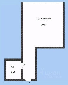 Сдается 1-комн. квартира, 30 м²