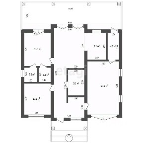 Продается 1-этажный дом, 130,9 м²