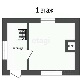 Продается 2-этажный дом, 40 м²