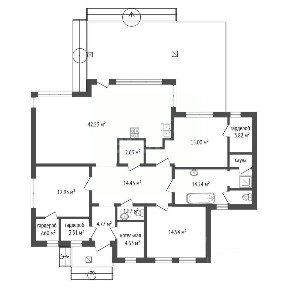 Продается 1-этажный дом, 131,4 м²