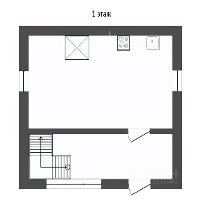 Продается 2-этажный дом, 50 м²