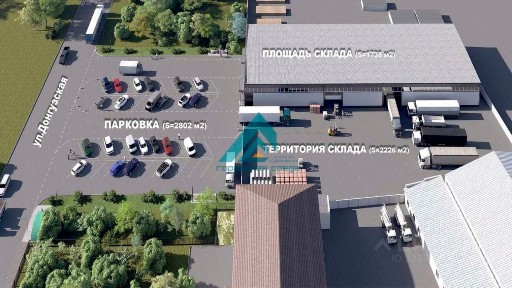 Сдается склад, 1 738 м²