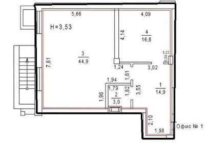Сдается офис, от 80 м²