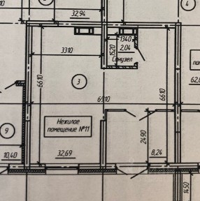 Сдается помещение свободного назначения, 44 м²