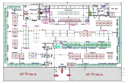 Сдается торговая площадь, 75 м²