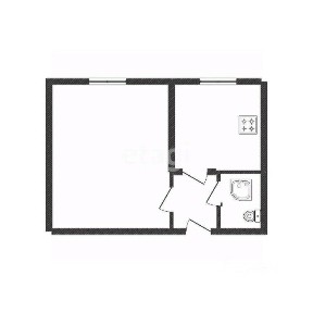 Сдается 1-комн. квартира, 41 м²