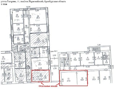 Сдается помещение свободного назначения, 61 м²