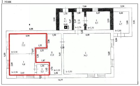 Сдается помещение свободного назначения, 24 м²