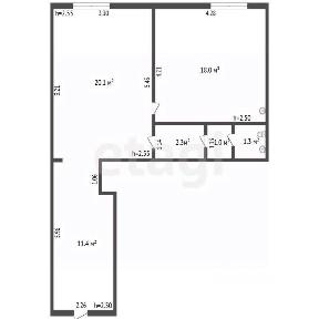 Продается помещение свободного назначения, 54,1 м²
