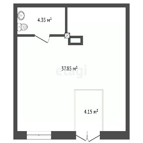 Продается помещение свободного назначения, 46,35 м²
