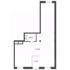 Продается помещение свободного назначения, 84,83 м²