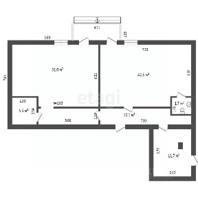 Продается торговая площадь, 165 м²