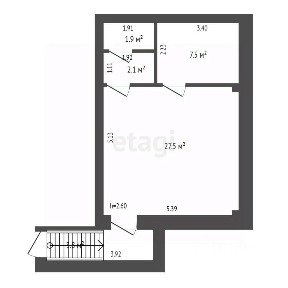 Продается помещение свободного назначения, 45,1 м²