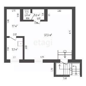 Продается помещение свободного назначения, 54,7 м²
