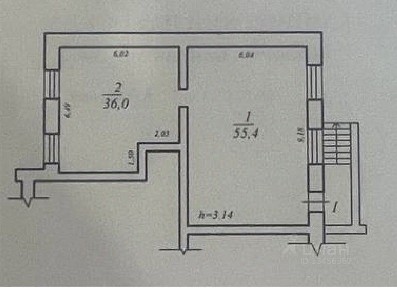 Продается офис, 91,4 м²