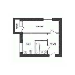 Сдается 1-комн. квартира, 30,3 м²