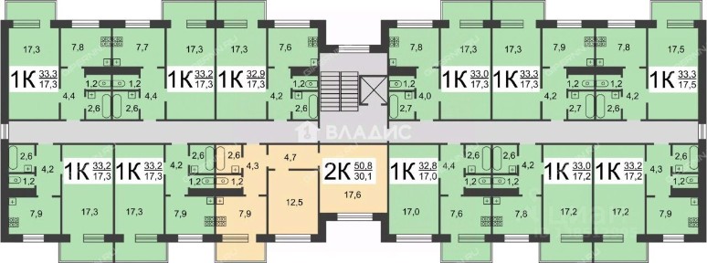 Продается 1-комн. квартира, 35 м²