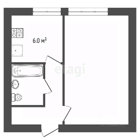 Продается 1-комн. квартира, 31,2 м²