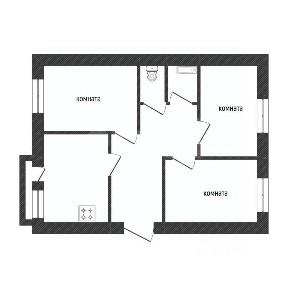 Сдается 3-комн. квартира, 67,1 м²